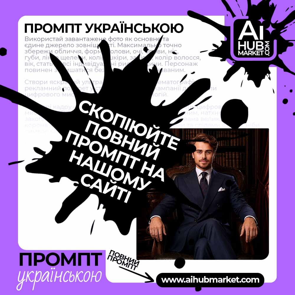 Промпт Вінтажний джентльмен