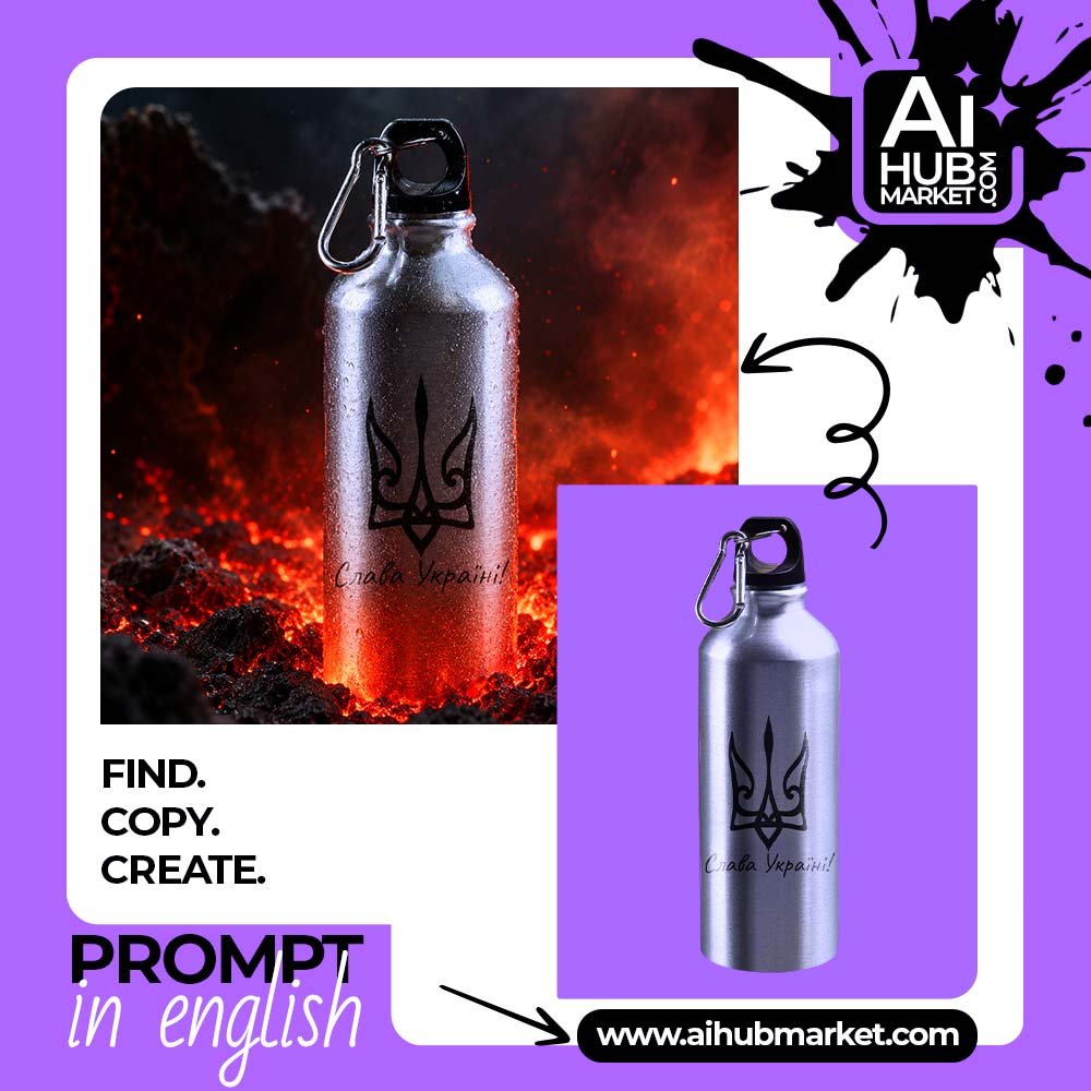 Prompt Volcanic Product Ad