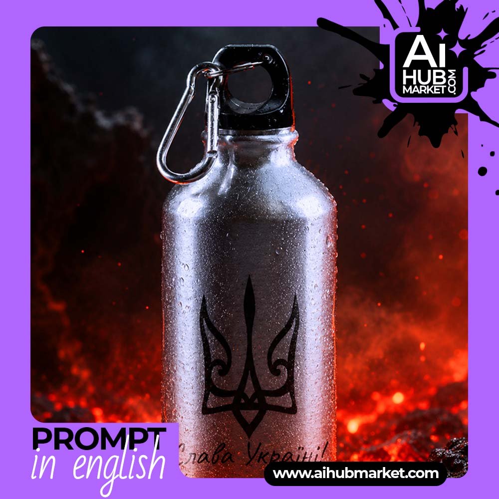 Prompt Volcanic Product Ad