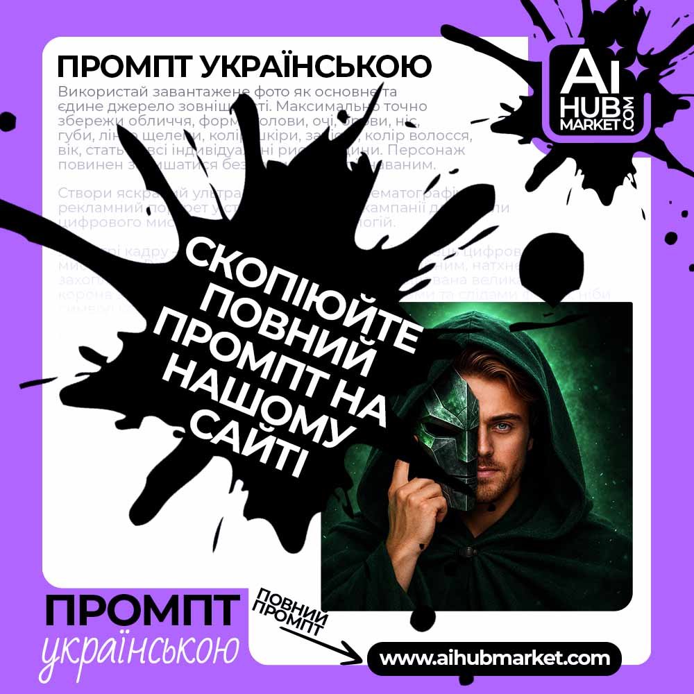 Промпт Володар смарагдової маски