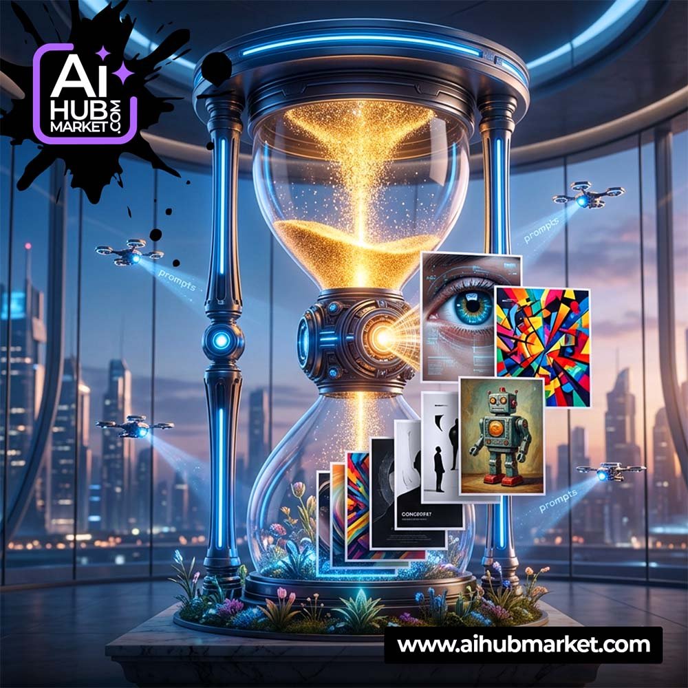 AI рекламний постер