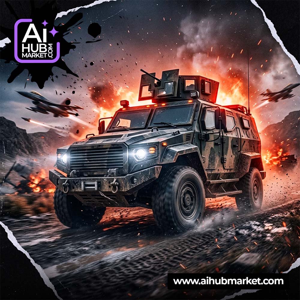 AI фото автомобіля - рекламне зображення для автомобіля