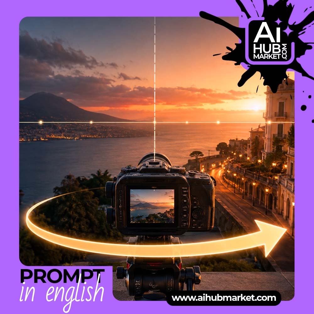 Camera movement prompt Camera Pan Right — camera movement prompt example 3