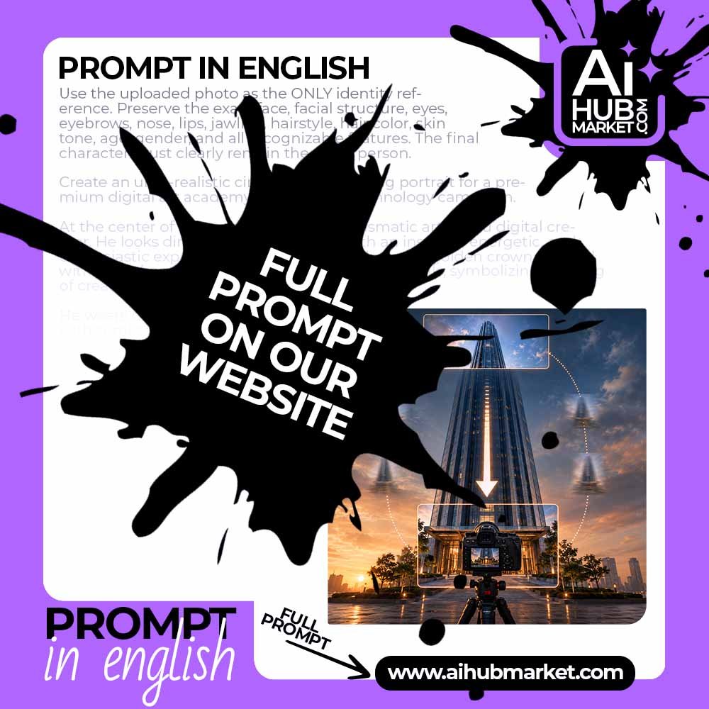 Camera movement prompt Camera Tilt Down — camera movement prompt example 4