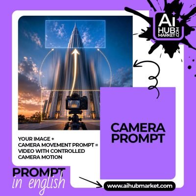 Camera movement prompt Camera Tilt Up — camera movement prompt example 1