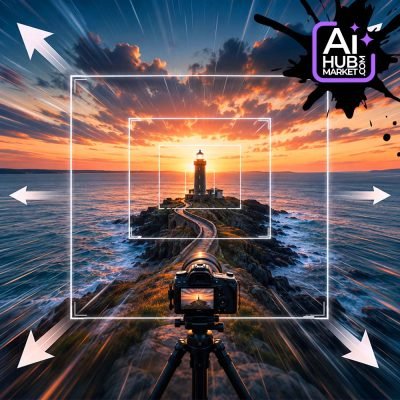 Camera movement prompt Crash Zoom Out — camera movement prompt example 2