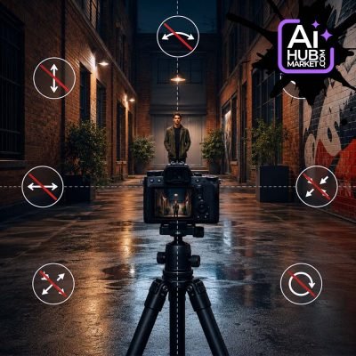 Camera movement prompt Locked-Off Static Camera — camera movement prompt example 2