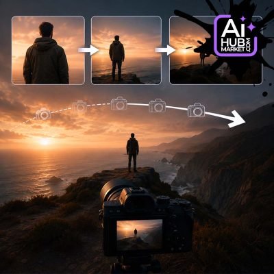 Camera movement prompt Slow Zoom Out — camera movement prompt example 2