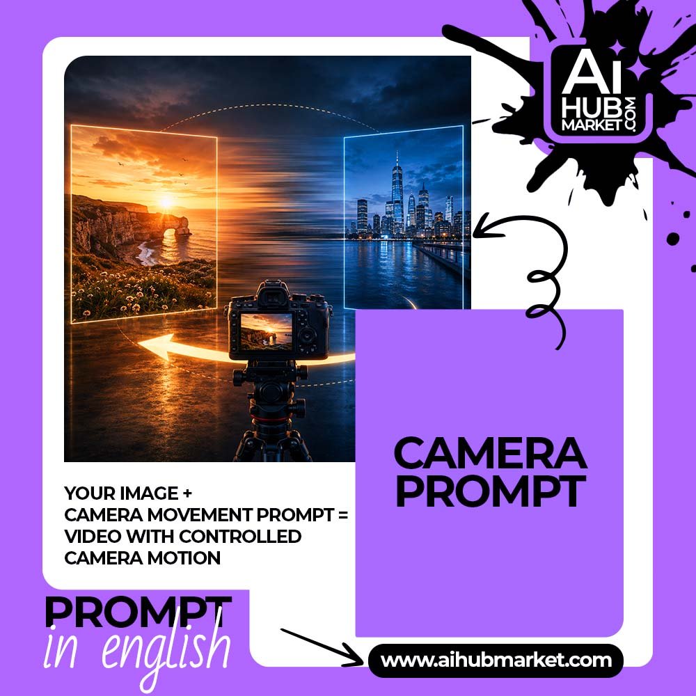 Camera movement prompt Whip Pan Left — camera movement prompt example 1