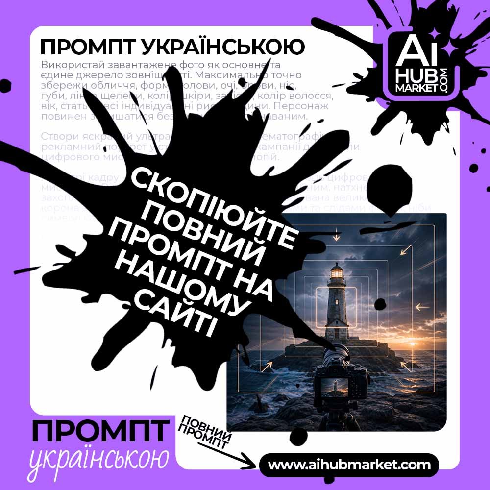 Промпт руху камери Швидке наближення камери — приклад промпту руху камери 4