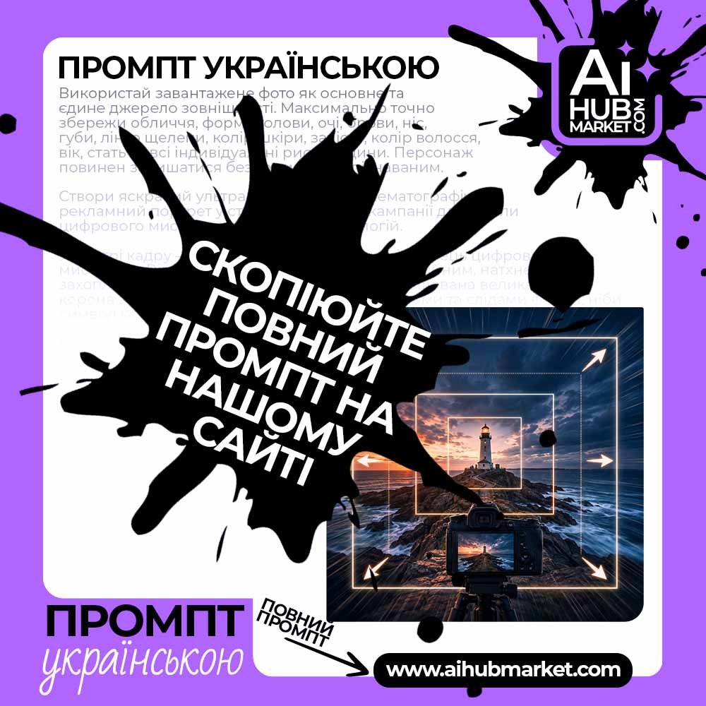Промпт руху камери Швидке віддалення камери — приклад промпту руху камери 4