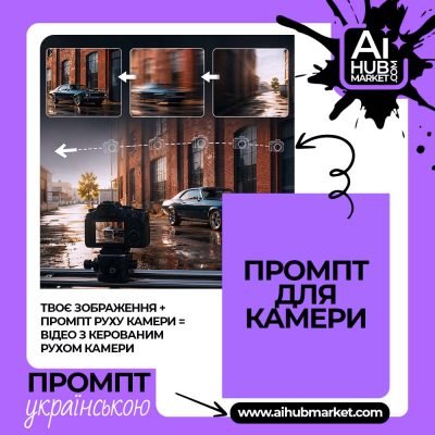 Промпт руху камери Truck Left — приклад промпту руху камери 1