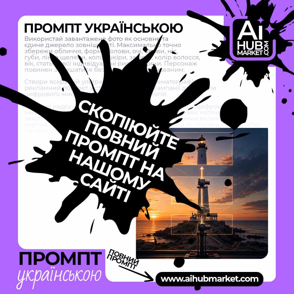 Промпт руху камери Вертикальний підйом камери — приклад промпту руху камери 4
